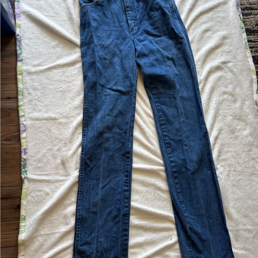 Wrangler Women's Straight Leg Blue Jeans